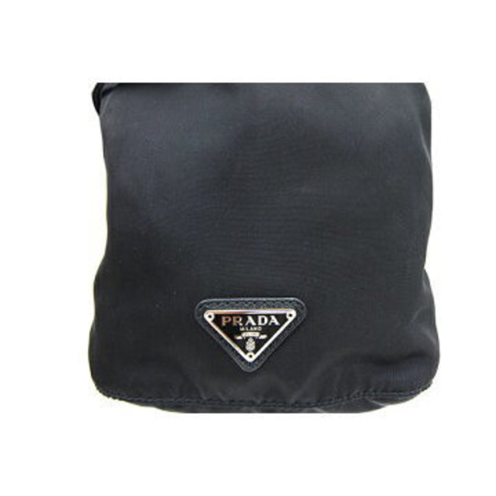 Prada Drawstring Pouch Black Nylon - image 4